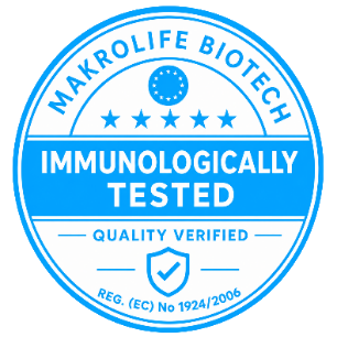 Immunologically Tested · Reg. (EC) 1924/2006