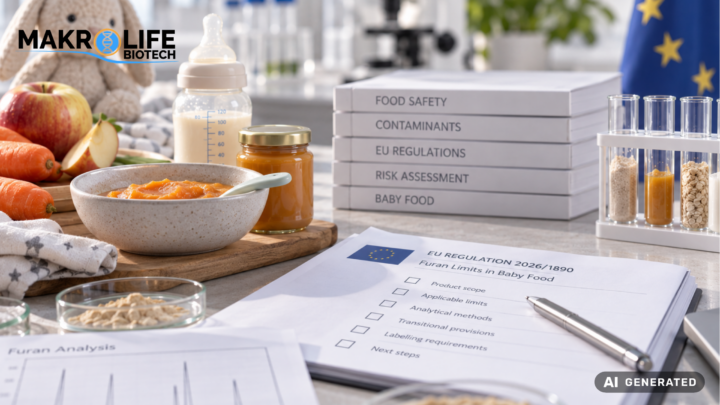 EU Regulation 2026/1890: New Furan Limits for Baby Food — What Manufacturers Need to Check